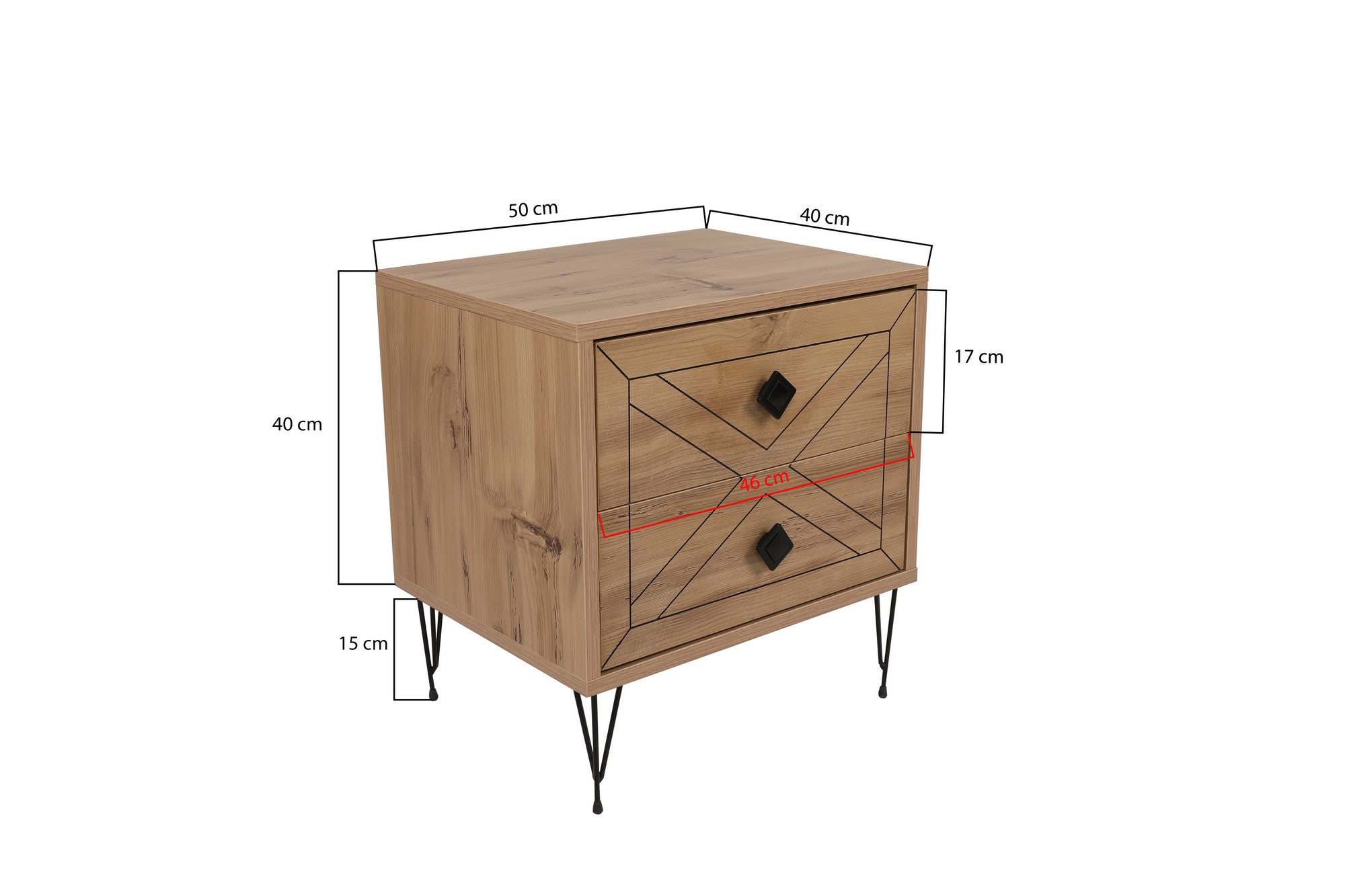 Nightstand Luna - Pine