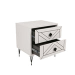 Nightstand Luna - White