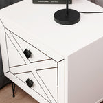 Nightstand Luna - White