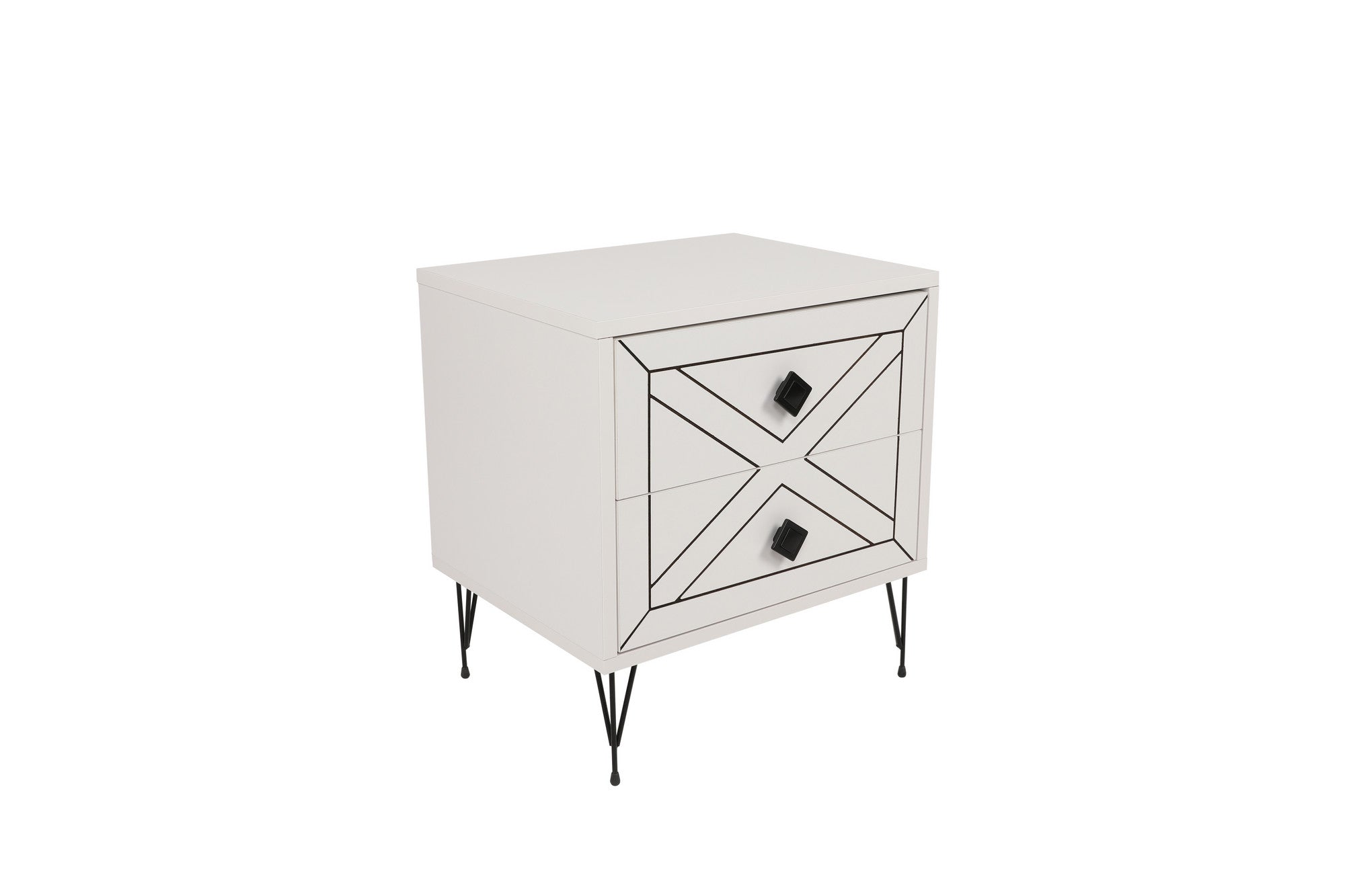 Nightstand Luna - White