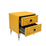 Nightstand Luna - Yellow