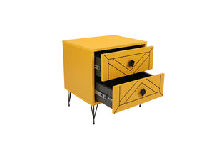 Nightstand Luna - Yellow