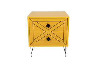 Nightstand Luna - Yellow