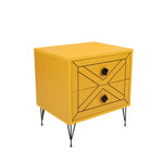 Nightstand Luna - Yellow