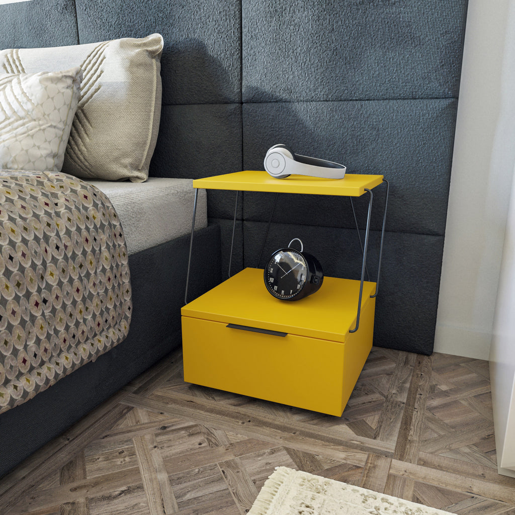 Nightstand Tekoba - Yellow