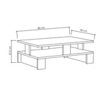 Coffee Table Mansu - Anthracite