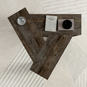 Coffee Table Trio - Dark Brown