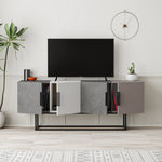 TV Stand Tontini - Grey White Light Mocha