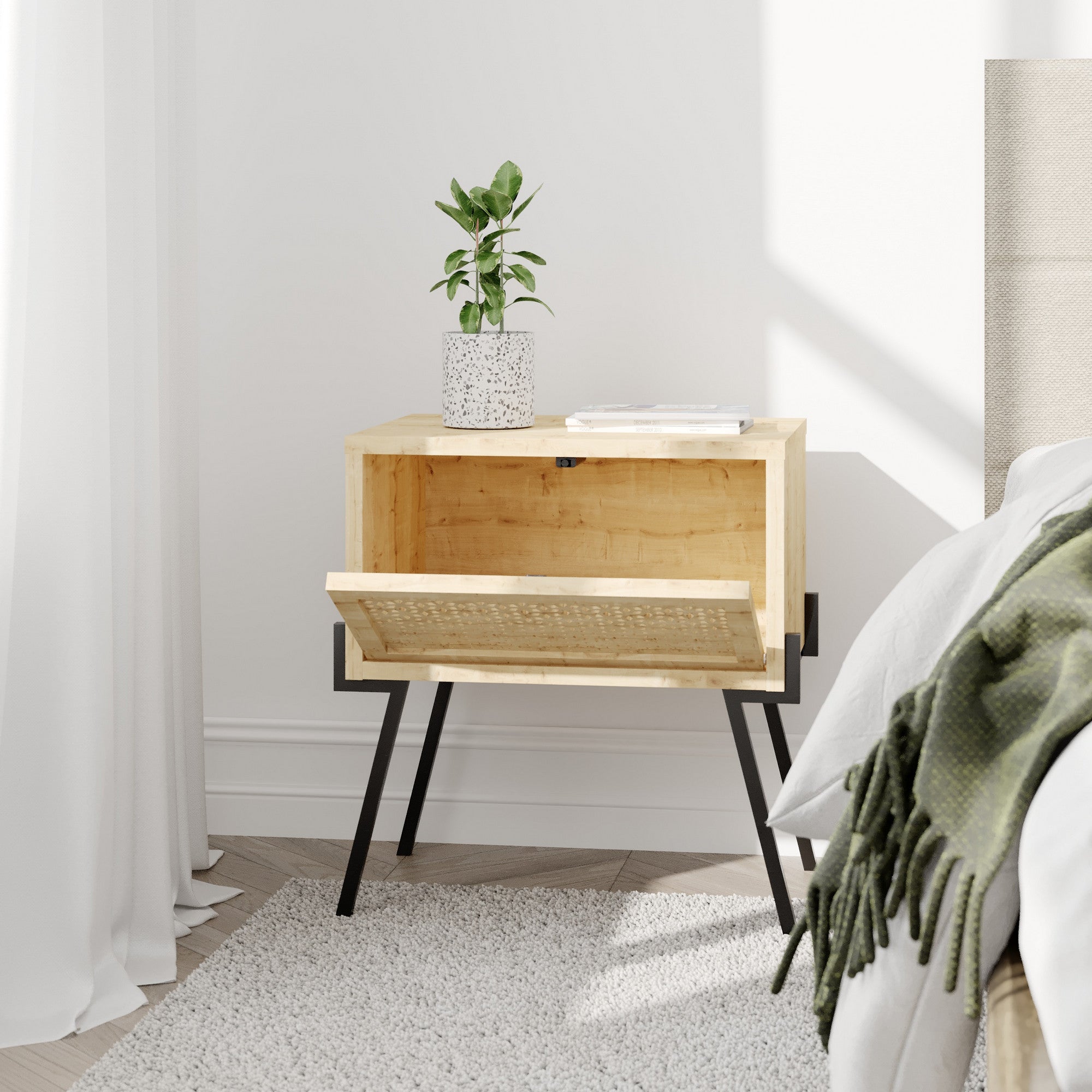 Nightstand Naive - Oak