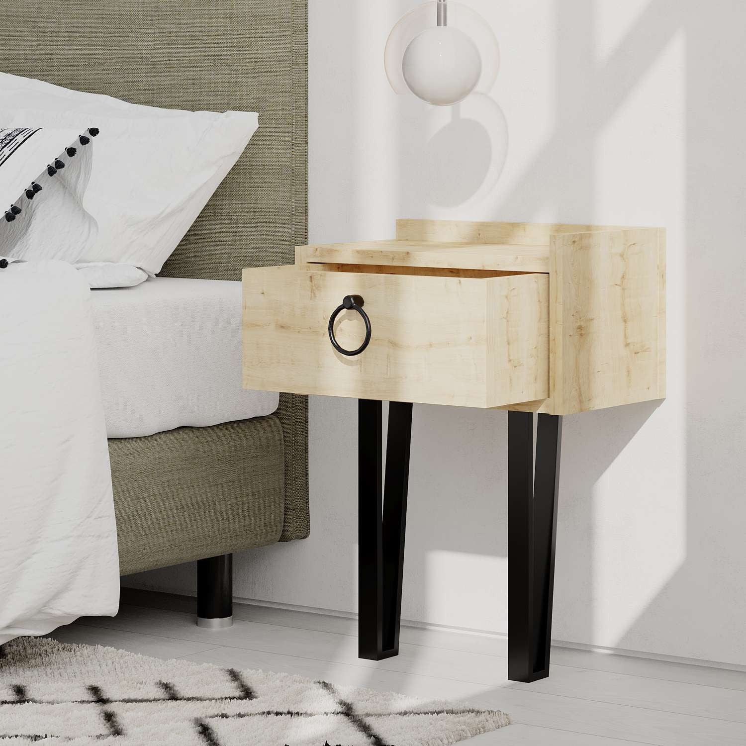 Nightstand Sponge - Oak