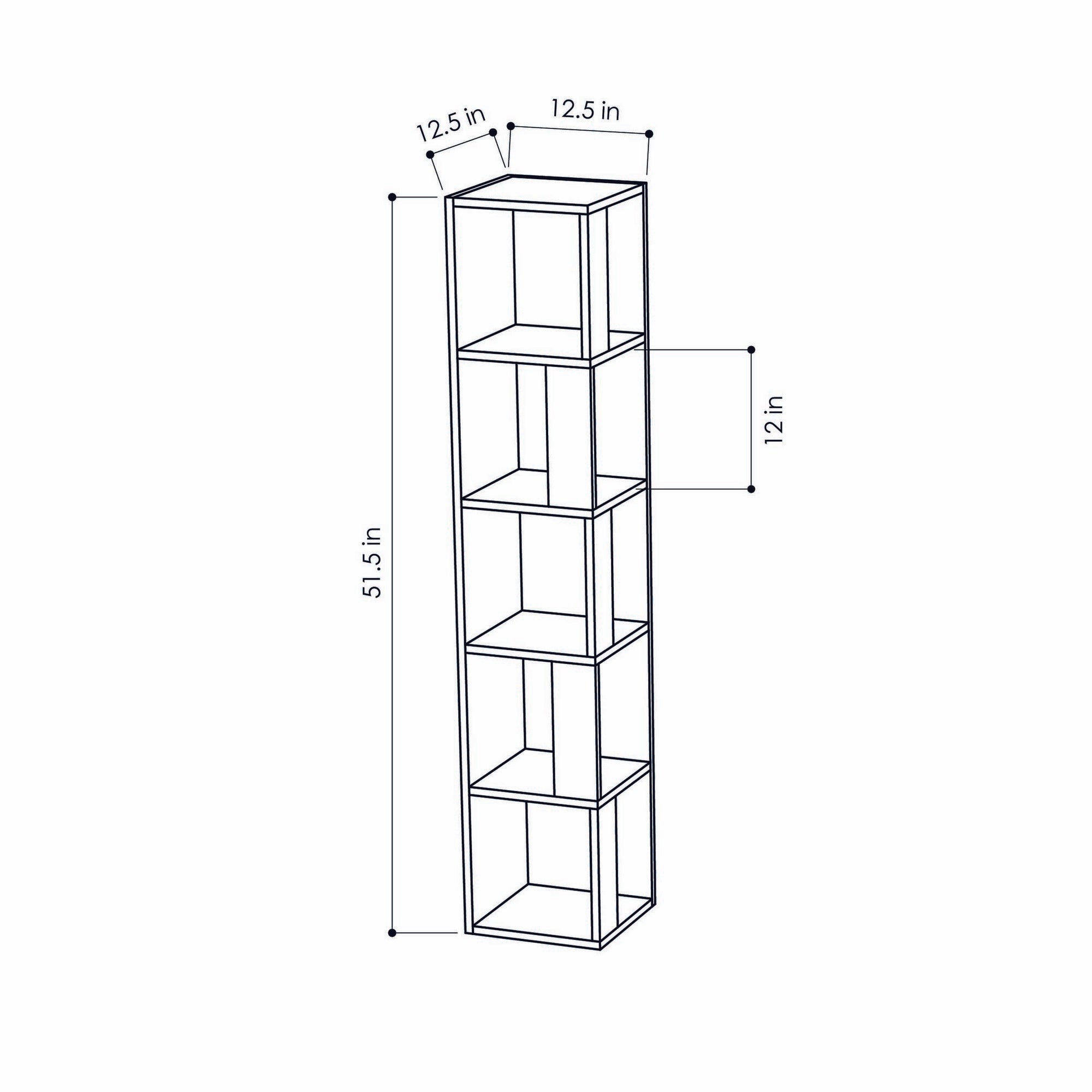 Bookshelf Piano - White