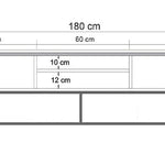 TV Stand Rodez 180