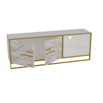 TV Stand Polka - White