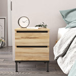 Nightstand LV25-KL - Oak Black