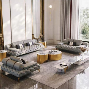 Samaita Luxury Chesterfield  3pc Set