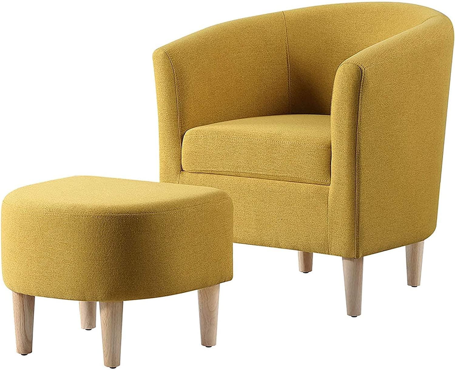 FIO Accent Chair with Ottoman - Figure  It Out Furniture