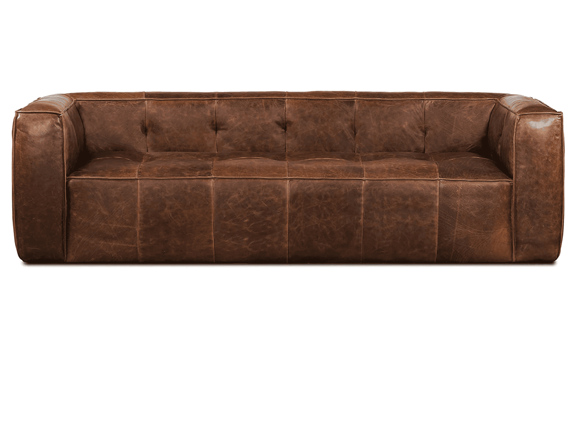 Figure It Out Tanned Buffalo Faux Leather - Brown - Figure  It Out Furniture