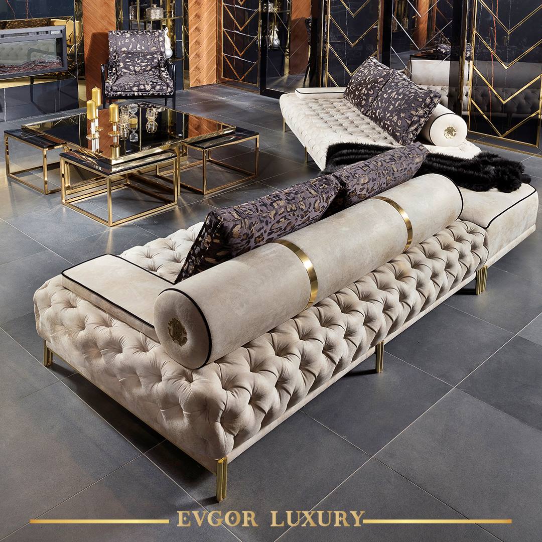 Samaita Luxury Chesterfield  3pc Set