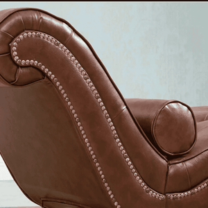 Figure It Out Chaise Sofa Bonded Leather - Figure  It Out Furniture