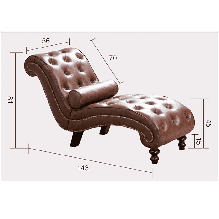 Figure It Out Chaise Sofa Bonded Leather - Figure  It Out Furniture