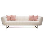 Bozza Venus Cream Sofa & Chair 2PC Set - Figure  It Out Furniture